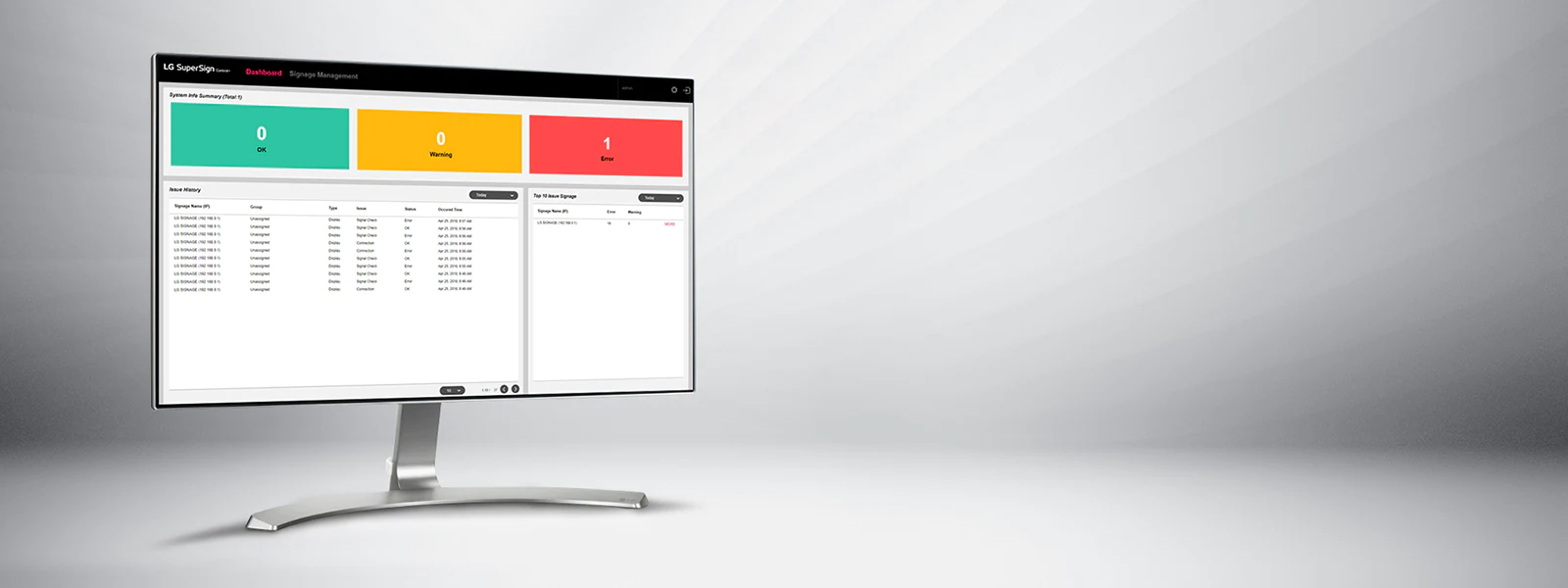 LG SWL113J SUPERSIGN CONTROL PLUS PER DEVICE ONE-TIME ACTIVATION LG SWL113J SUPERSIGN CONTROL PLUS PER DEVICE ONE-TIME ACTIVATION